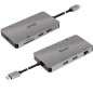 Club3D CSV-1593 8-in-1 USB-C 3.2 Gen 1 Dockingstation Grå Club3D CSV-1593 8-in-1 USB-C 3.2 Gen 1 Dockingstation Grå